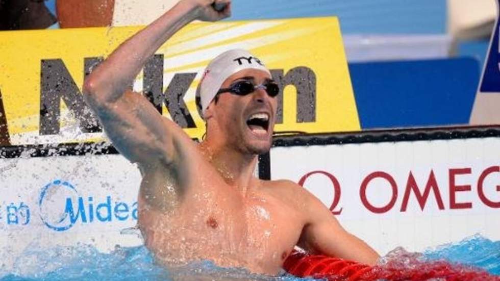 Mondiaux de natation : le Français Camille Lacourt décroche l'or sur le 50 m dos