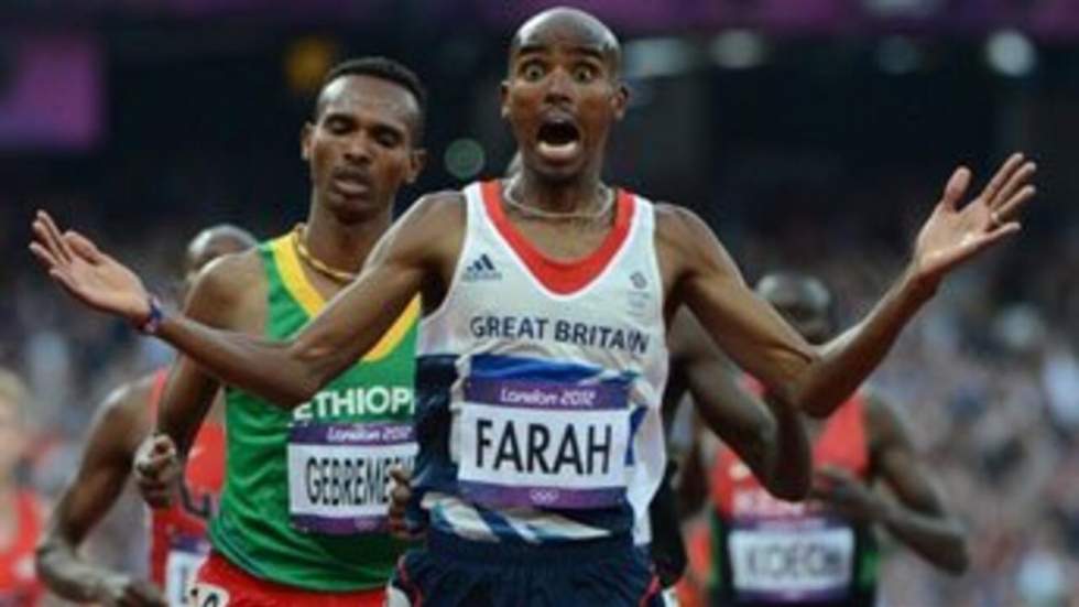 Le Britannique Mohamed Farah champion du monde du 10 000 m à Moscou