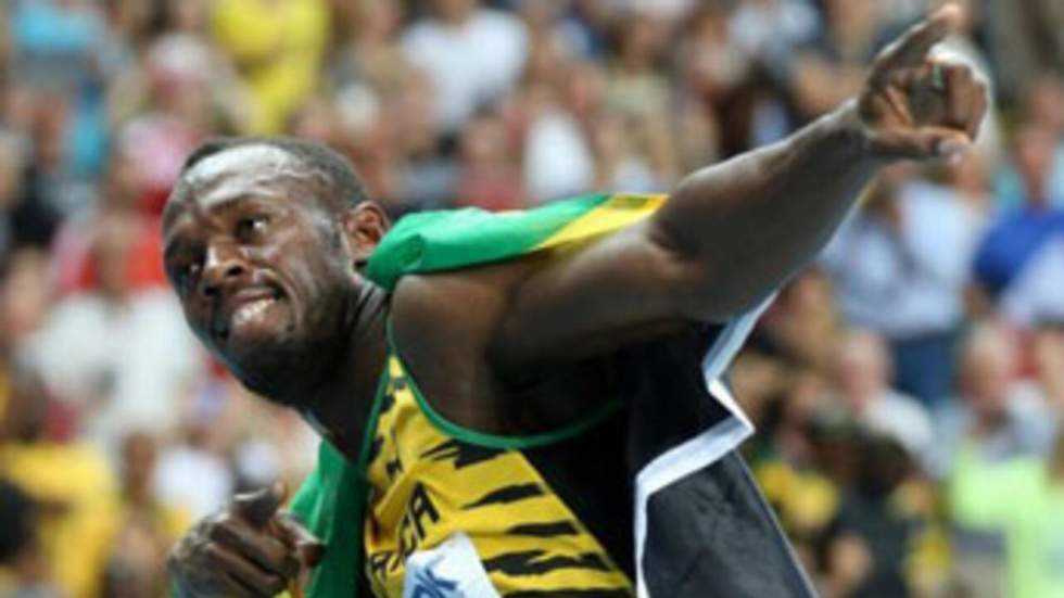 Usain Bolt champion du monde du 100 m à Moscou