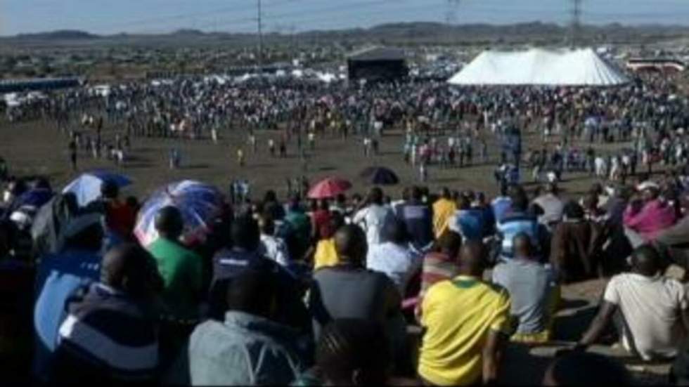 L'Afrique du Sud commémore la fusillade de Marikana