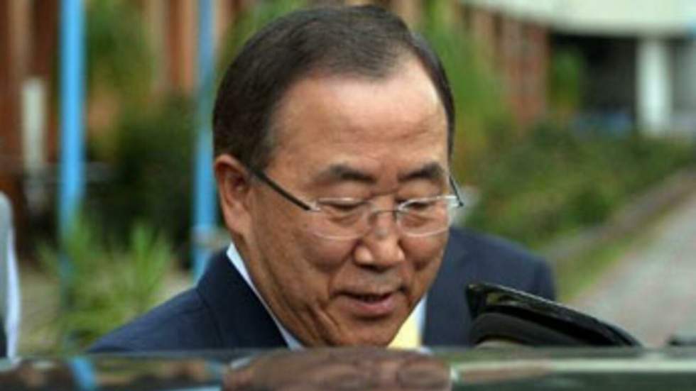 Armes chimiques en Syrie : Ban Ki-moon hausse le ton contre Damas