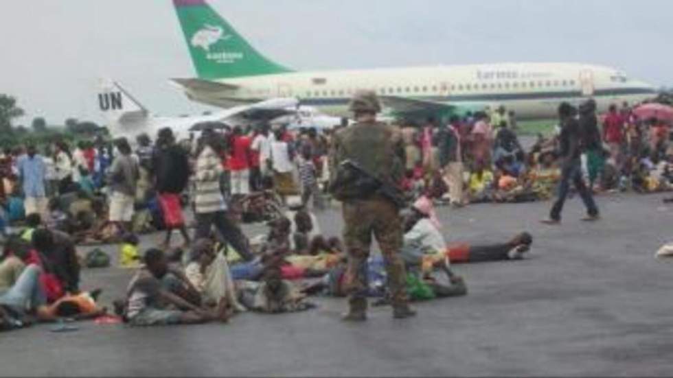 L'aéroport de Bangui occupé en réaction aux violences de la Séléka L'aéroport de Bangui occupé en réaction aux violences de la Séléka