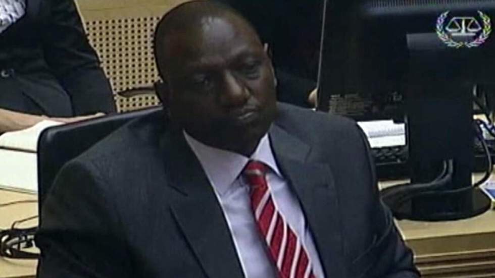 Le vice-président kényan William Ruto devant la Cour pénale internationale