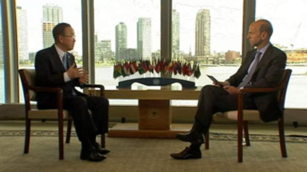 Armes chimiques : Ban Ki-moon évoque le rapport des experts sur FRANCE 24 Armes chimiques : Ban Ki-moon évoque le rapport des experts sur FRANCE 24