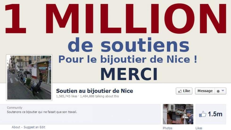 Le bijoutier, Facebook et l'extrême-droite