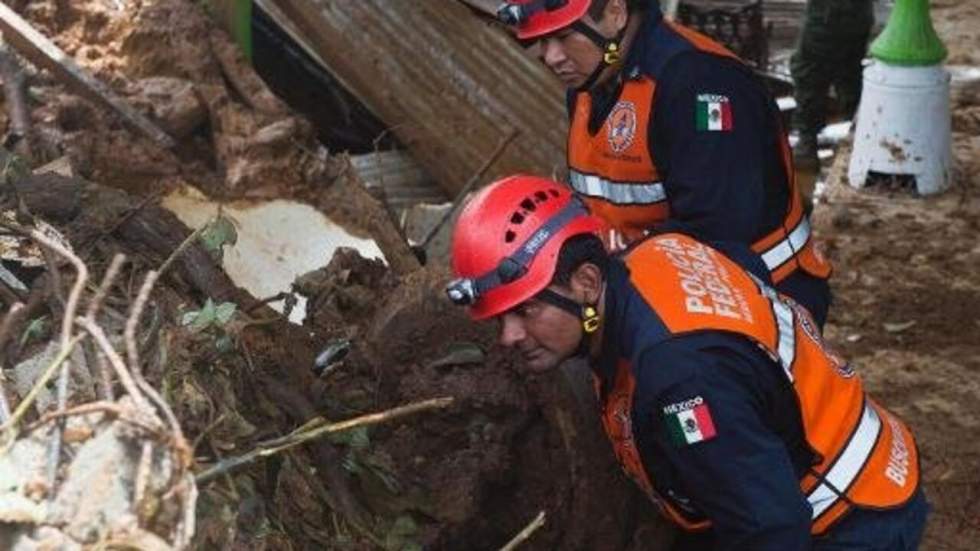 Au Mexique, le bilan de la tempête s'alourdit à plus de 160 morts et disparus