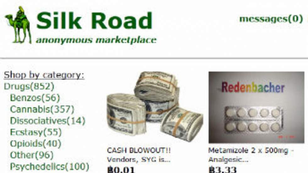 La justice américaine ferme "Silk Road", plateforme virtuelle de la drogue