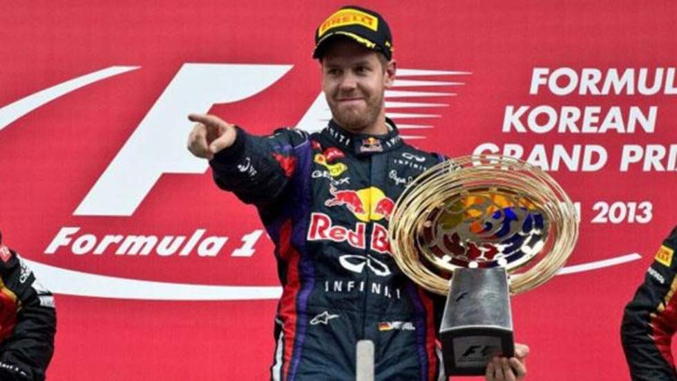 Sebastian Vettel vainqueur du Grand Prix de Corée