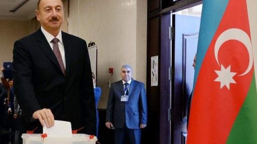 La victoire du président d'Azerbaïdjan annoncée avant le scrutin La victoire du président d'Azerbaïdjan annoncée avant le scrutin