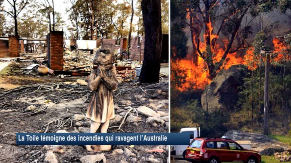 La Toile témoigne des incendies qui ravagent l'Australie