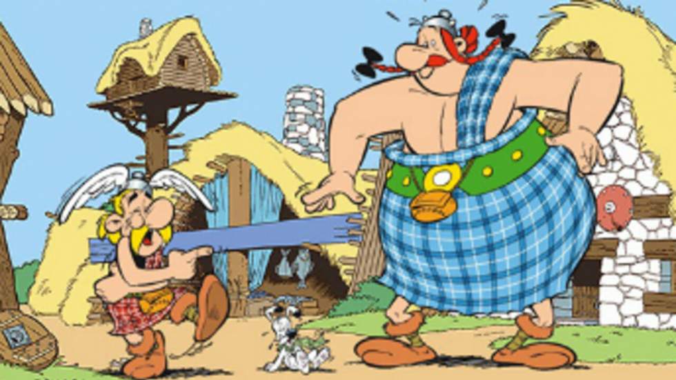 Astérix chez les Pictes : "vive l'Écosse libre !"