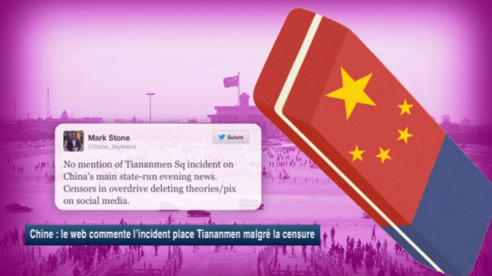 Chine : le web commente l’incident place Tiananmen malgré la censure Chine : le web commente l’incident place Tiananmen malgré la censure