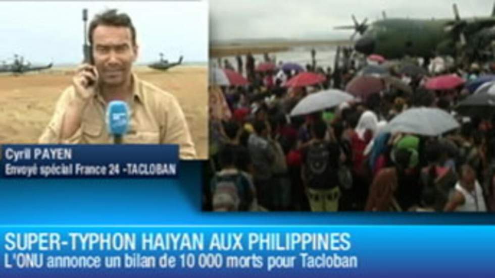 Philippines : l'envoyé spécial de FRANCE 24 décrit "l'anarchie" à Tacloban