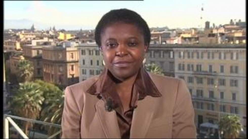 Cécile Kyenge, ministre italienne de l'Intégration