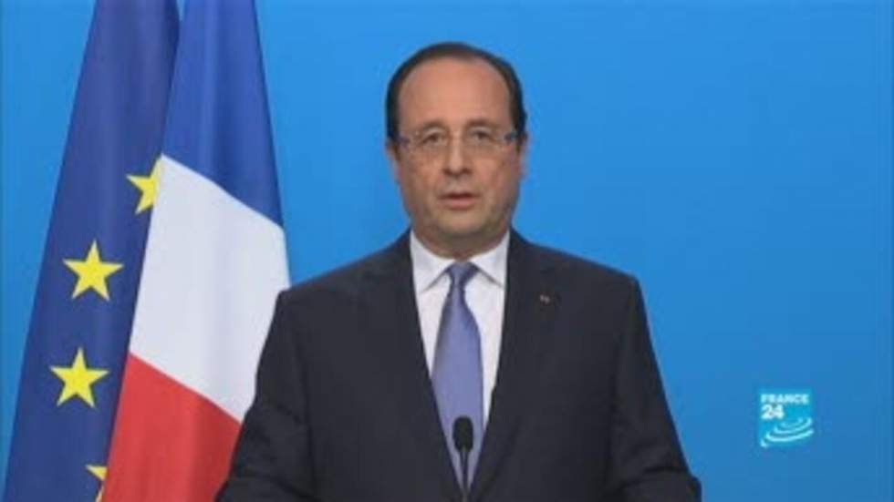 Hollande : "Vu l'urgence, j'ai décidé d'agir immédiatement en Centrafrique"