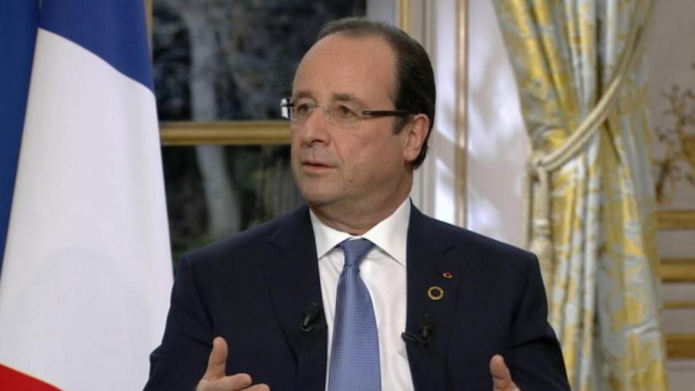 Exclusif : le président Hollande appelle à "aller le plus vite possible vers des élections" en Centrafrique