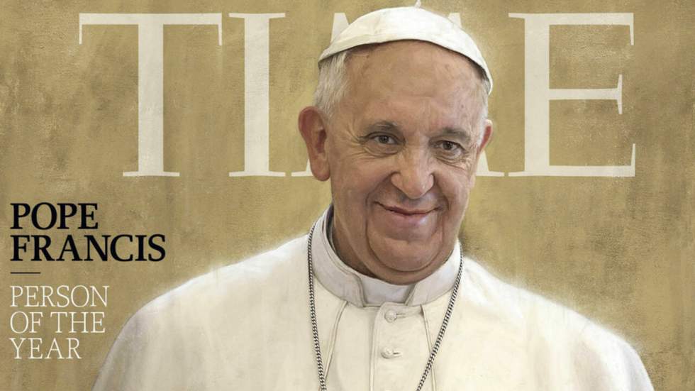 Le pape François élu "personne de l'année" 2013 par Time Magazine