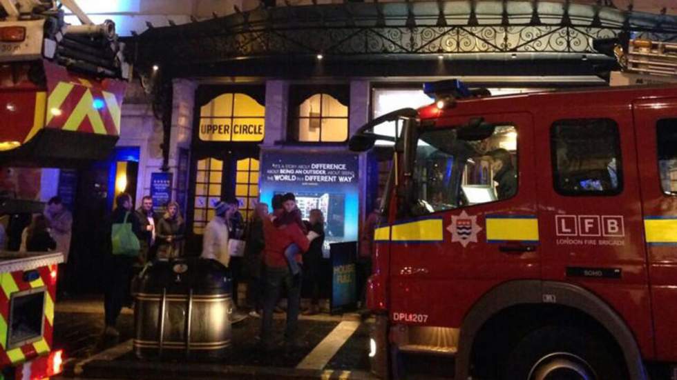 Londres : au moins 76 blessés après l'effondrement du plafond d'un théâtre