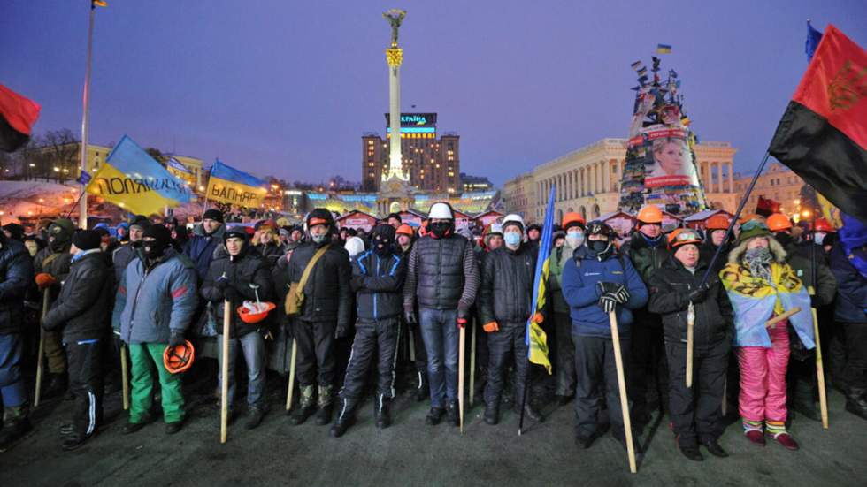 "Personne ne quittera les barricades tant que Ianoukovitch sera au pouvoir"