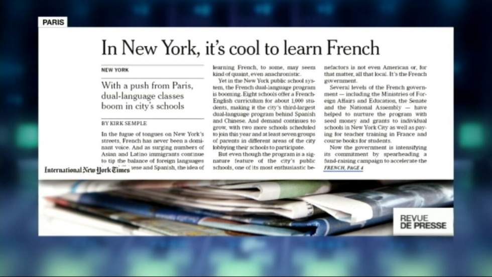 Apprendre le français à New York "c'est cool" !