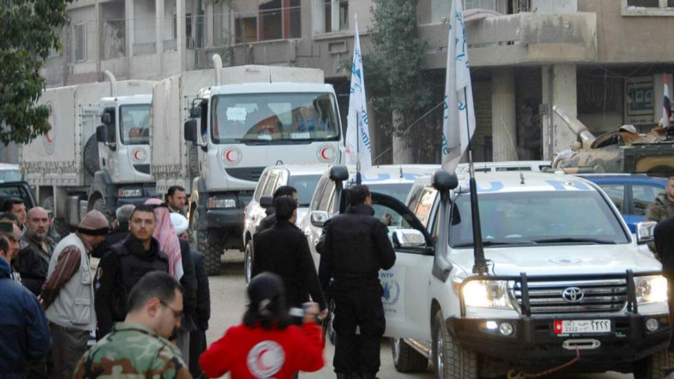 Malgré les violences, l'aide humanitaire arrive à Homs