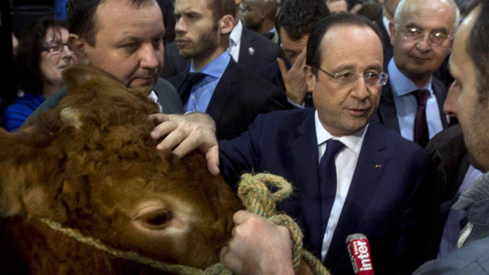 Salon de l'agriculture : inauguration dans le calme pour François Hollande Salon de l'agriculture : inauguration dans le calme pour François Hollande