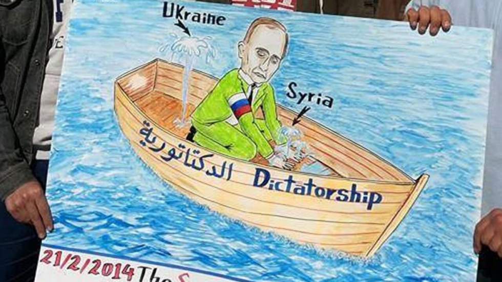 Les Syriens se passionnent pour la crise ukrainienne Les Syriens se passionnent pour la crise ukrainienne