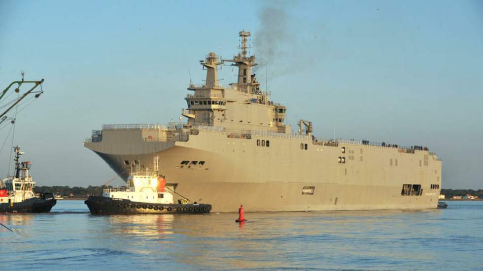 Mistral : la Russie prévient qu'elle "fera valoir ses droits jusqu'au bout"