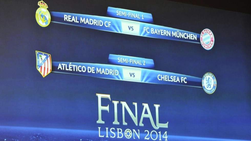 Real Madrid - Bayern Munich et Atlético - Chelsea en demi-finales