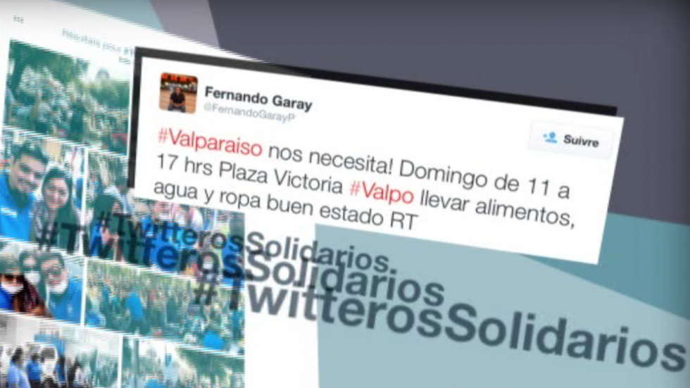 Le web au chevet des sinistrés de Valparaiso