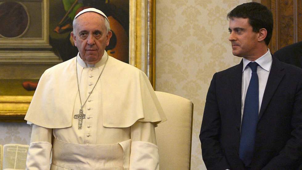 Manuel Valls au Vatican pour les canonisations de Jean-Paul II et Jean XXIII