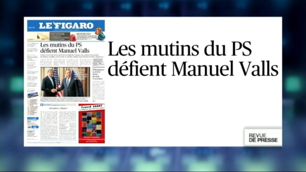 "Les mutins du PS défient Valls"