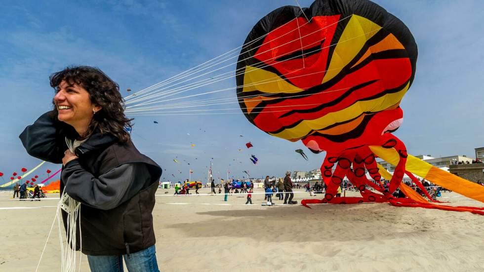 En images : Rencontres internationales de cerfs-volants à Berck-sur-Mer