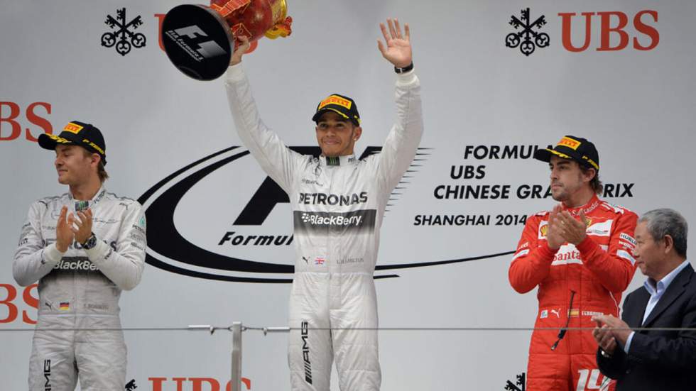 Grand Prix de Chine : Hamilton et Rosberg offrent un nouveau doublé à Mercedes