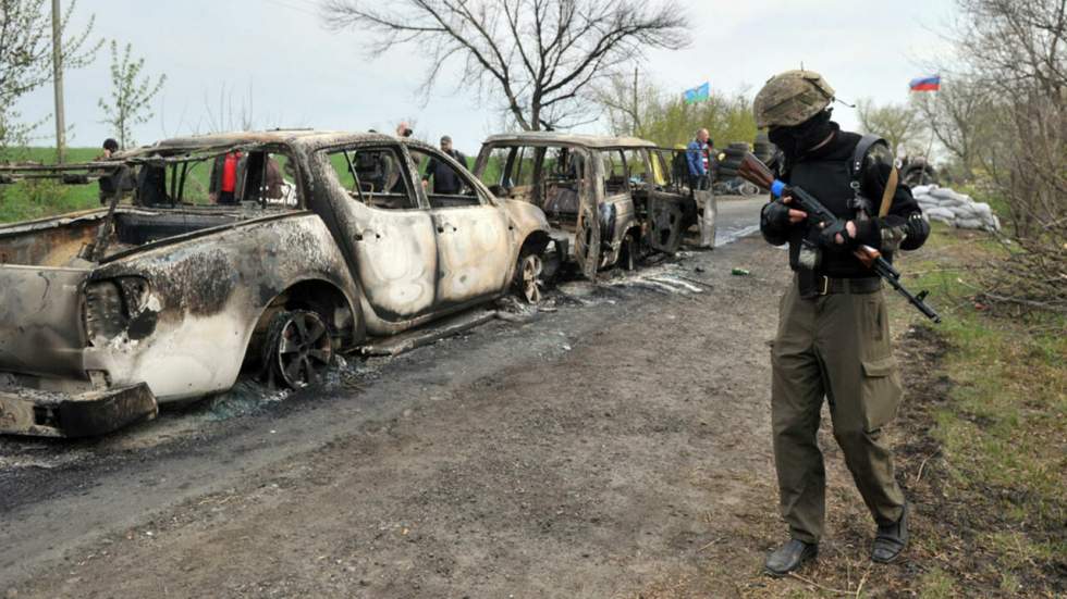 Fusillade de Sloviansk : l’identité des assaillants, enjeu entre Moscou et Kiev