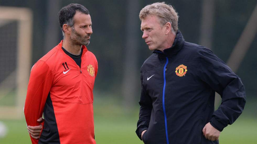 Ryan Giggs joue les entraîneurs pour Manchester United