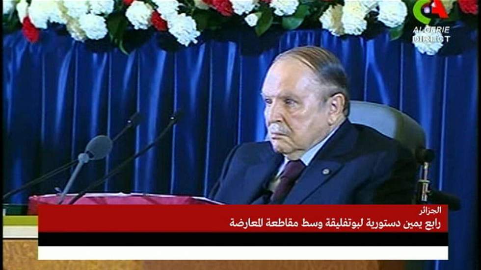 À Alger, le président Bouteflika prête serment pour un quatrième mandat