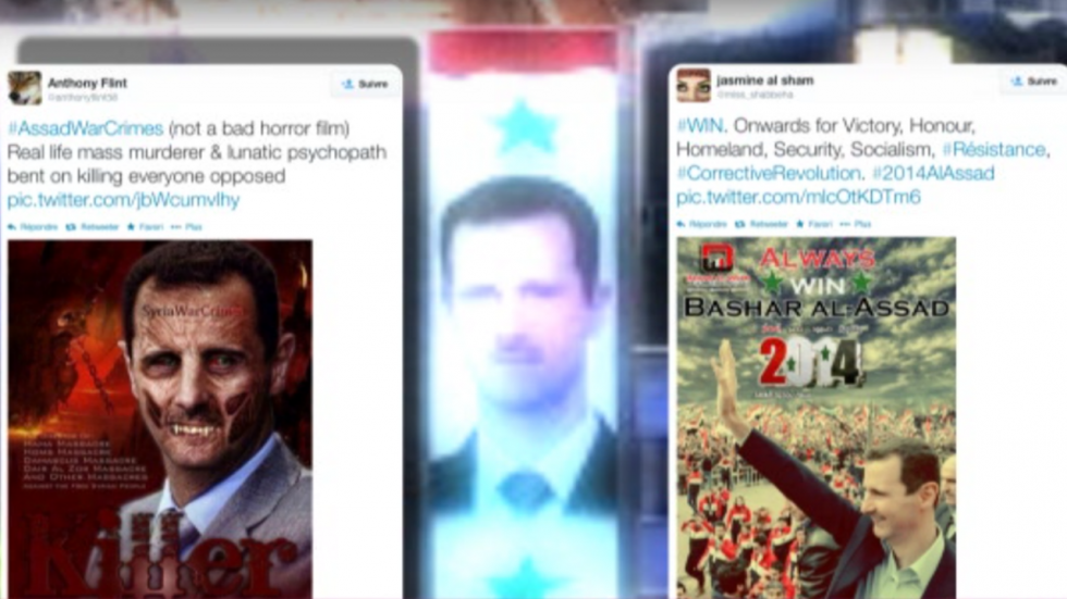 Bataille de tweets avant l’élection présidentielle syrienne Bataille de tweets avant l’élection présidentielle syrienne