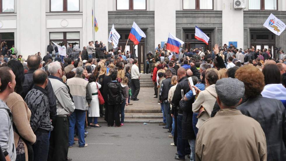 Des séparatistes s'emparent de Horlivka, dans l'est de l'Ukraine