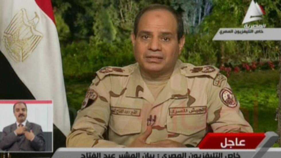 "Pas de rôle au pouvoir pour l'armée en Égypte", promet al-Sissi "Pas de rôle au pouvoir pour l'armée en Égypte", promet al-Sissi