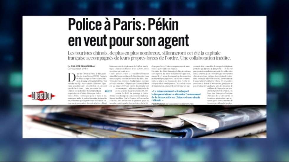 "La police chinoise au pays des droits de l'Homme"