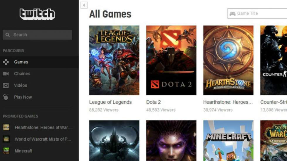 YouTube lorgne sur le spécialiste du jeu vidéo Twitch