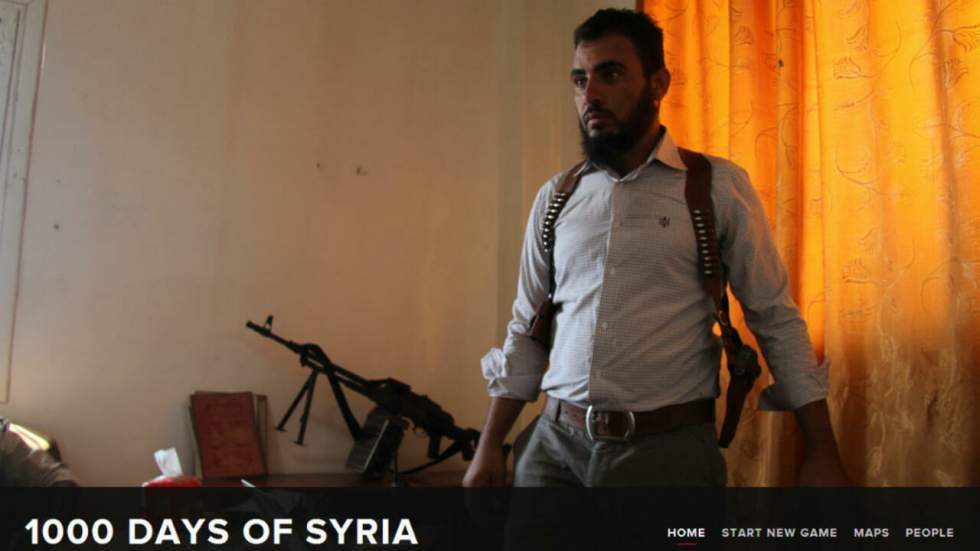 "1 000 Days of Syria" : la guerre en Syrie dont vous êtes le héros