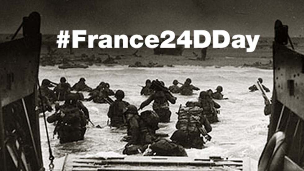 Le D-Day sur France 24 #France24DDay