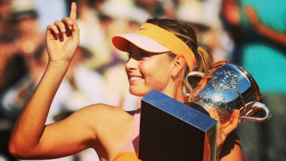 Maria Sharapova remporte son deuxième tournoi de Roland-Garros