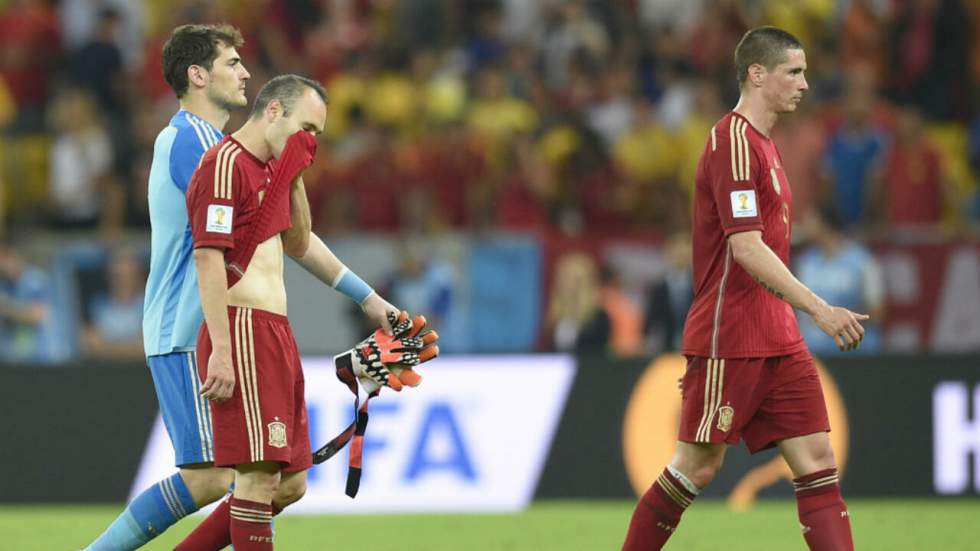 L'Espagne, tenante du titre, est éliminée après sa défaite face au Chili (0-2)