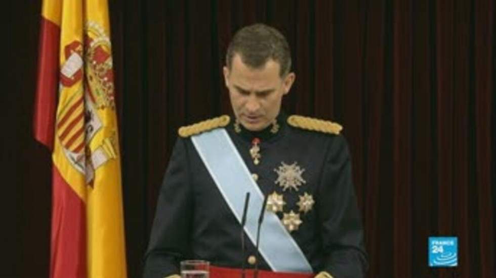 Le nouveau roi d'Espagne Felipe VI a prêté serment