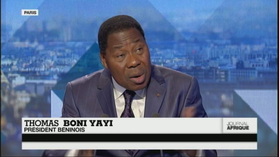 Thomas Boni Yayi, le président du Bénin, invité du Journal de l'Afrique