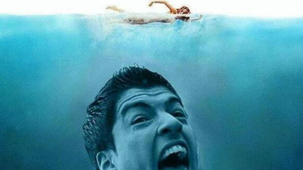 La morsure de Suarez fait rire le Net de toutes ses dents