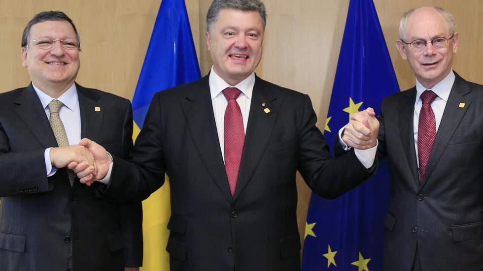 L'UE et l'Ukraine scellent leur rapprochement, au grand dam de Moscou